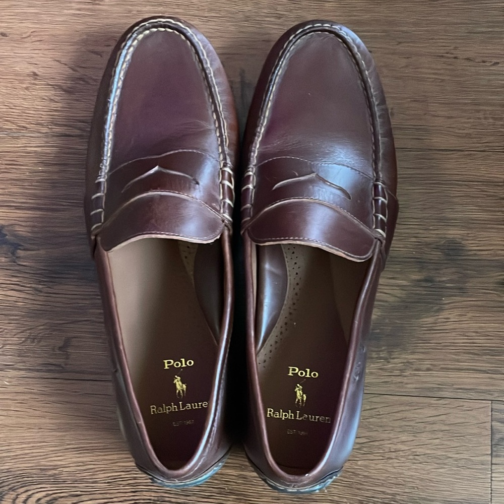 Men’s polo penny loafers